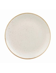 Assiettes Churchill Stonecast Barley White 260mm - Lot de 12