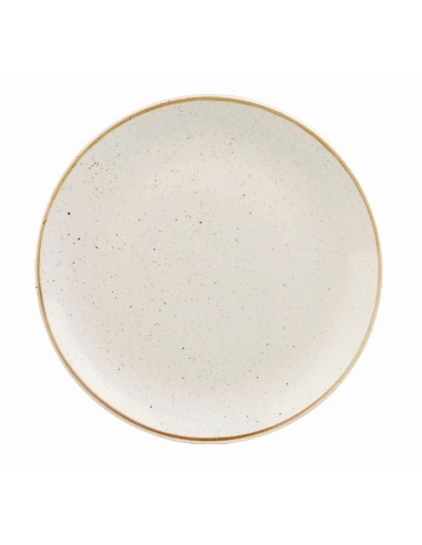 Assiettes Churchill Stonecast Barley White 260mm - Lot de 12