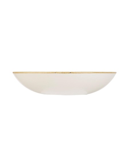 Assiettes Churchill Stonecast Barley White 184mm - Lot de 12
