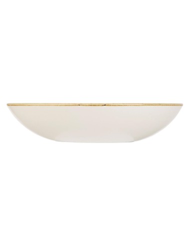 Assiettes Churchill Stonecast Barley White 220mm - Lot de 12