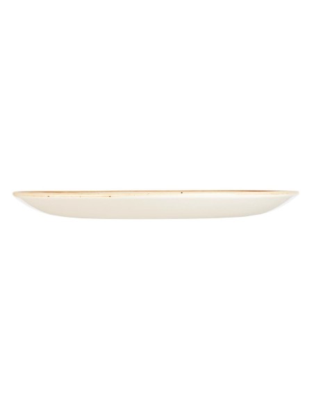 Assiettes Churchill Stonecast Barley White 260mm - Lot de 12