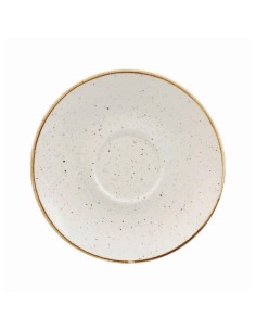 Soucoupes cappuccino Churchill Stonecast 156mm - lot de 12
