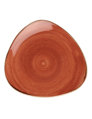 Assiettes Churchill Stonecast Orange 315mm - Lot de 6