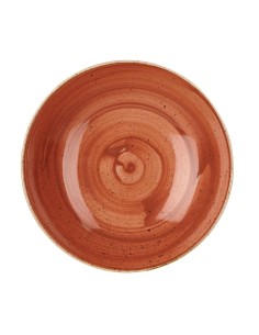 Assiettes Churchill Stonecast Orange 220mm - Lot de 12