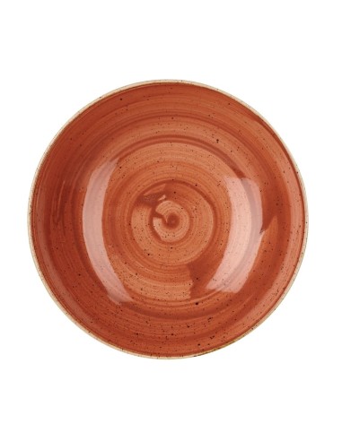 Assiettes Churchill Stonecast Orange 220mm - Lot de 12