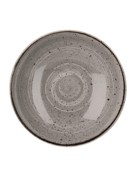 Assiettes coupes rondes Churchill Stonecast 184 mm - Lot de 12