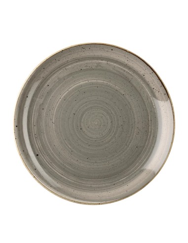 Assiettes Churchill Stonecast Grey 260mm - Lot de 12