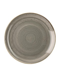 Assiettes Churchill Stonecast Peppercorn Grey 165 mm - 12 pcs