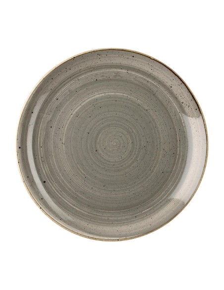 Assiettes Churchill Stonecast Peppercorn Grey 165 mm - 12 pcs