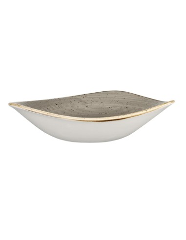 Bols triangulaires Churchill Stonecast Grey 250mm - Lot de 12