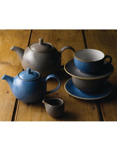 Tasses cappuccino Churchill Stonecast Grey 354ml - Lot de 12