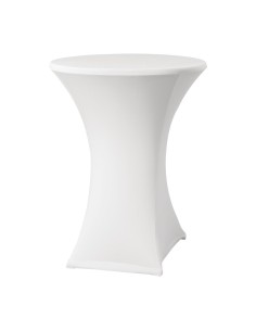 Housse de table extensible Samba blanche D2 - Sans Marque