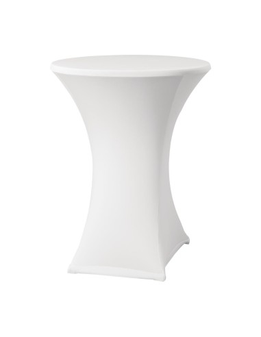 Housse de table extensible Samba blanche D2 - Sans Marque