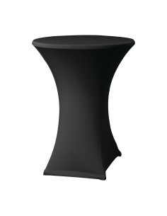 Housse de table extensible Samba noire D2 - Sans marque