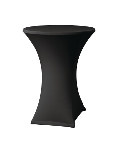 Housse de table extensible Samba noire D2 - Sans marque