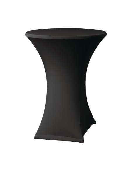 Housse de table extensible Samba noire D2 - Sans marque