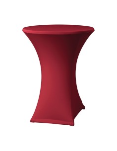 Housse de table extensible Samba bordeaux D2 - 85 cm