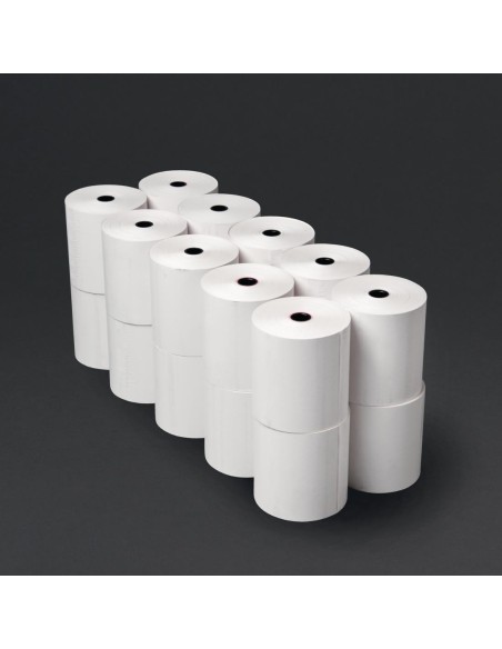 Rouleaux thermiques Olympia 80x72 mm - Lot de 20