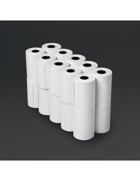 Rouleaux de caisse thermiques Olympia 57x37 mm - Lot de 20