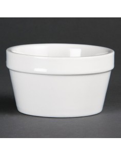 Ramequins empilables Olympia Whiteware 95mm - Lot de 6