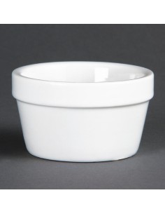 Ramequins empilables Olympia Whiteware 77mm - Lot de 6