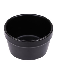 Ramequins noirs Olympia Mediterranean 95mm - lot de 6