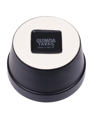 Ramequins noirs Olympia Mediterranean 77mm - lot de 6