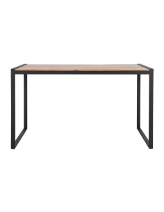 Table de bar industrielle Bolero 1800x900 mm - Acacia & acier noir