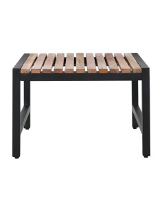 Tabourets de bar bas Bolero en acacia et acier - lot de 4 2