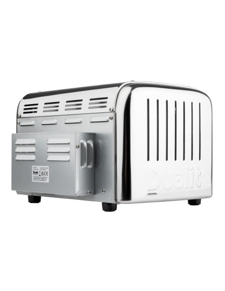 Grille-pain traiteur Dualit 4 tranches inox - 49900
