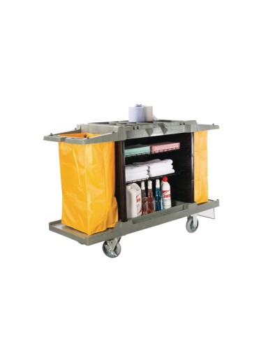 Chariot de nettoyage Jantex professionnel - 990x1460x540 mm