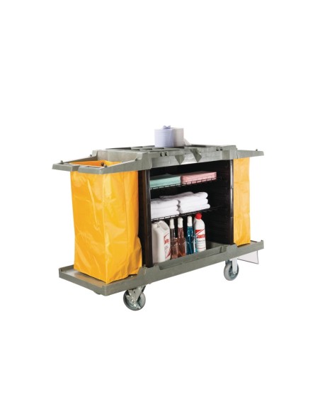 Chariot de nettoyage Jantex professionnel - 990x1460x540 mm