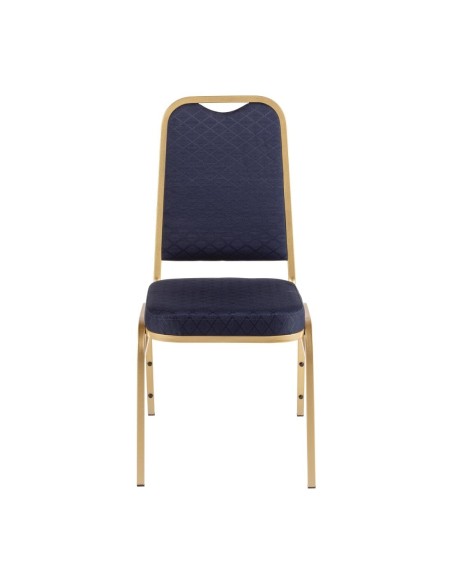Chaises de banquet Bolero bleues - lot de 4