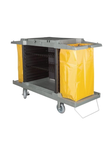 Chariot de nettoyage Jantex professionnel - 990x1460x540 mm
