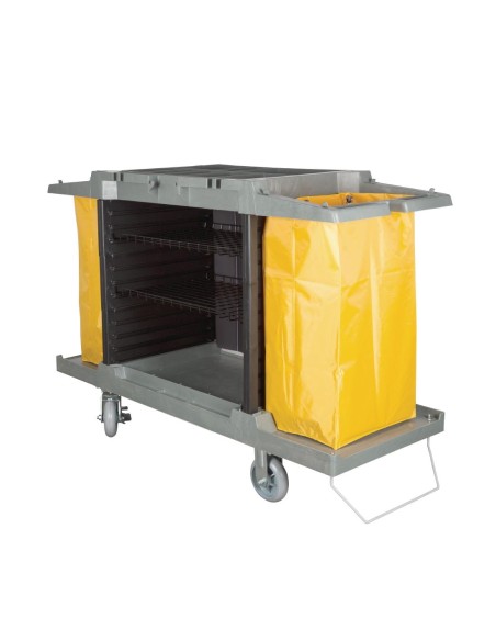 Chariot de nettoyage Jantex professionnel - 990x1460x540 mm