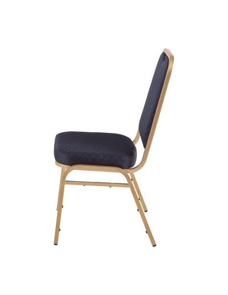 Chaises de banquet Bolero bleues - lot de 4