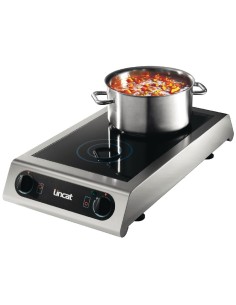 Plaque induction Lincat IH21 - 3 kW, 2 zones, inox 2