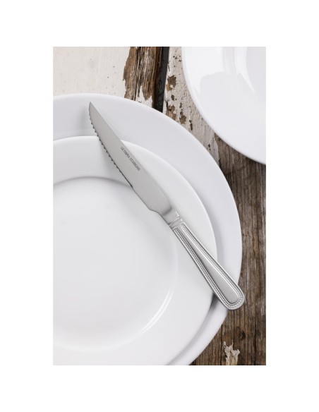 Couteau à viande Olympia Bead - lot de 12