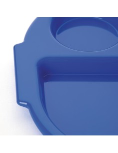 Petits plateaux repas Olympia Kristallon bleus - lot de 10 2