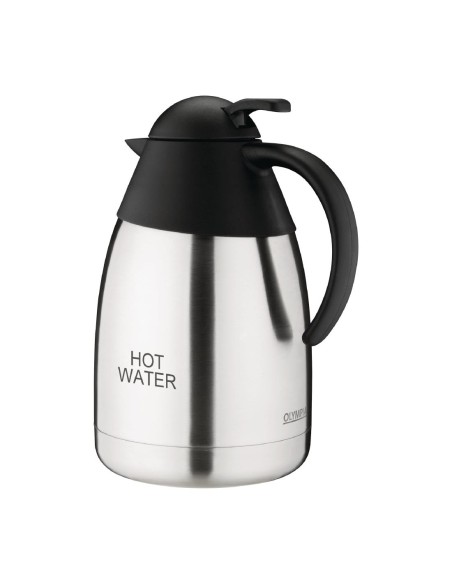 Pichet isotherme d'eau chaude Olympia 1,5 L - inox