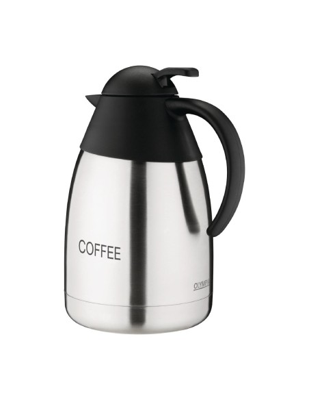 Pichet isotherme à café Olympia 1,5 L - Argent