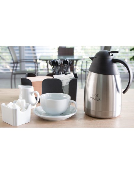 Pichet isotherme d'eau chaude Olympia 1,5 L - inox