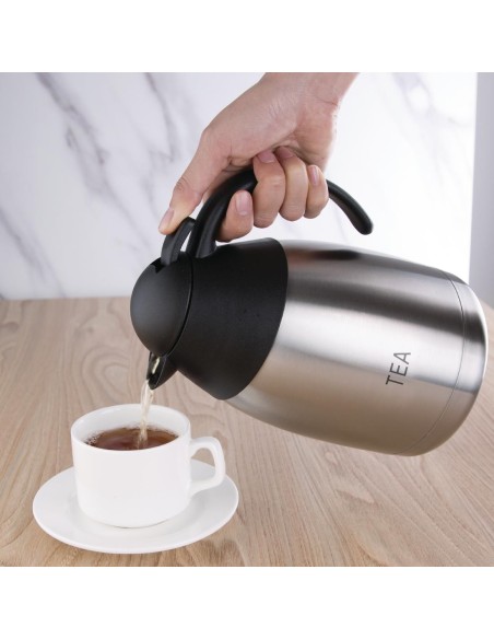 Pichet isotherme Olympia 1,5 L - inox double paroi
