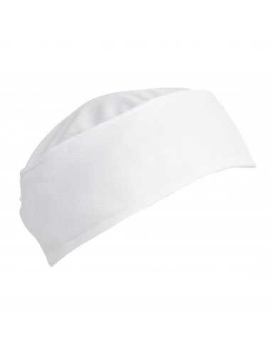 Calot de cuisine Total Vent Chef Works blanc