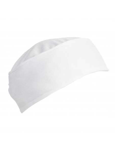 Calot de cuisine Total Vent Chef Works blanc