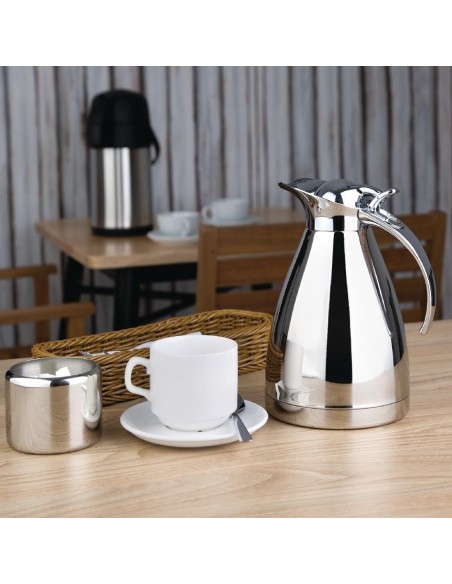 Pichet isotherme Olympia 1 L - inox double paroi