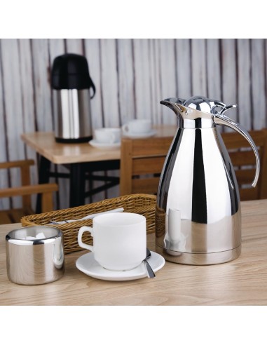 Pichet isotherme Olympia 1,5 L - inox double paroi