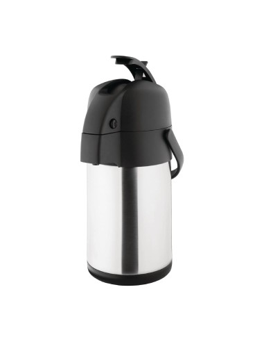 Pichet à levier Olympia 2,5L - Pichets isothermes en inox