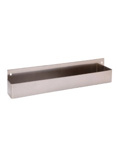 Porte-bouteilles Beaumont 817 mm - inox, pose mur ou sol