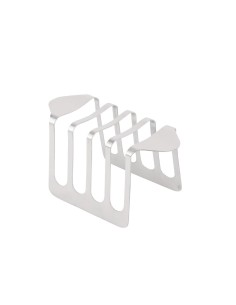 Porte-toasts Olympia 4 fentes en inox - Vente en ligne
